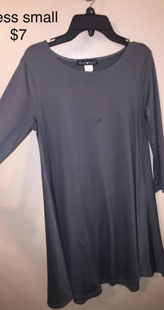 grey dress